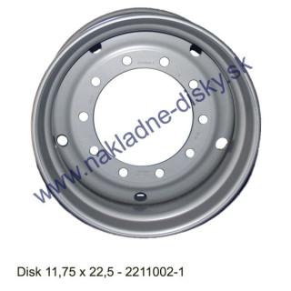 Nákladní disk 11,75x22,5 (10x281/ET0/Alive/MZ), H. Lemmerz
