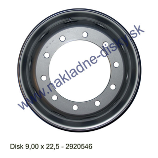 Nákladní disk 13x22,5 (10x281/ET0/Alive/BZ), H. Lemmerz